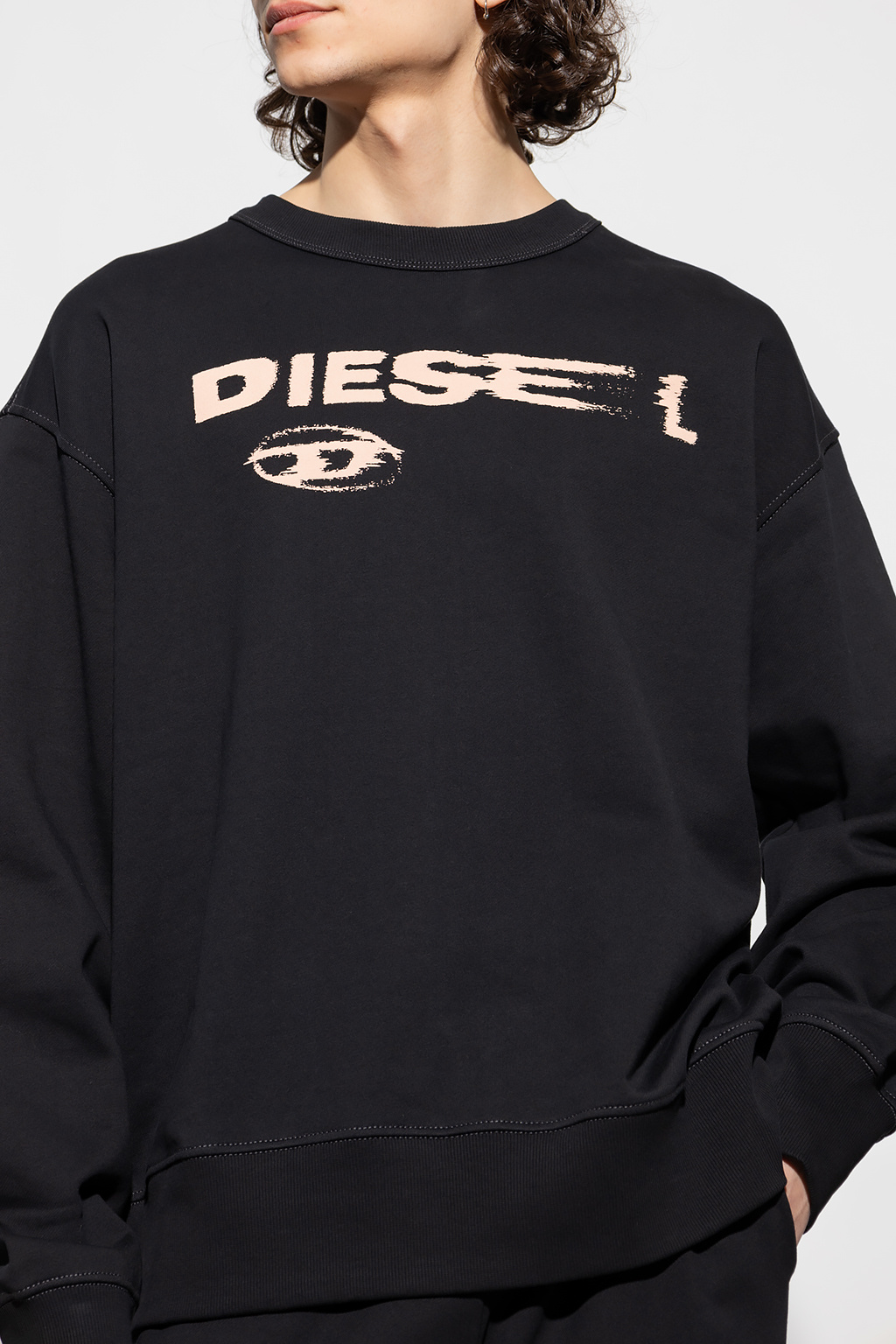【関税&送料込】Diesel S-Macs Cotton Sweatshirt SchaferandweinerShops KR - G5' pocket sweatshirt Diesel